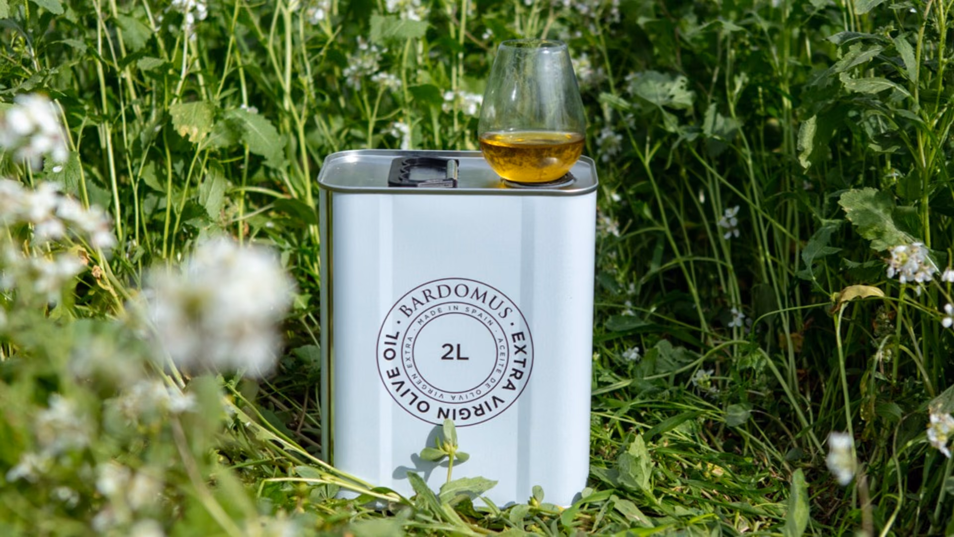 Lata de 2 litros de aceite de oliva virgen extra Bardomus